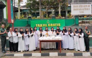komunikasi sosial safari ramadhan persit koramil tajinan
