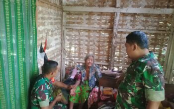 Babinsa Koramil 081831/Gedangan, Memberi Bantuan pemeriksaan kesehatan gratis