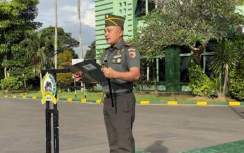 Letkol Inf Yuda Sancoyo pimpin upacara Bendera 17