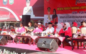 Dandim 0818/Malang-Batu Bersama Forkopimda Kabupaten Malang Hadiri Kegiatan Gebyar Senam Anak