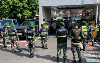 Kodim Kabupaten Malang, Kodim 0818, Aksi demonstrasi karyawan PT BMI, Sengketa lahan, Pengadilan Negeri Kepanjen, Keamanan demonstrasi, TNI, Polri