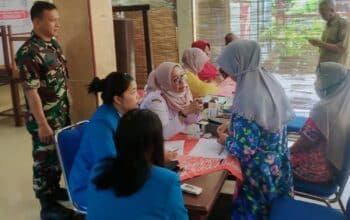 Pelda Ayus Dampingi Kegiatan Posyandu