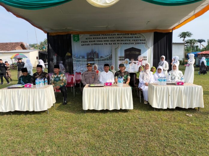 Manasik Haji Cilik di Lapangan Kemantren