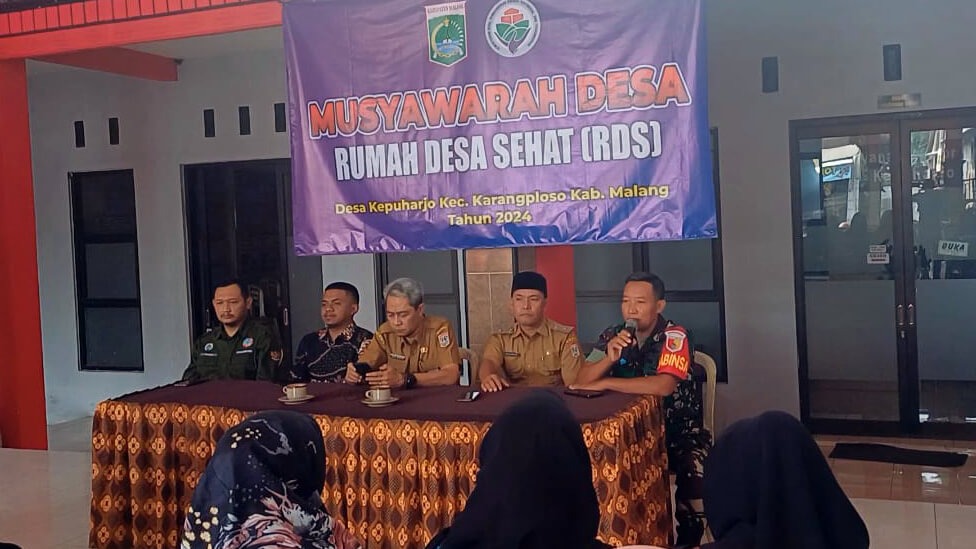 Babinsa Kepuharjo Berkolaborasi dengan Bidan Desa dan Instansi Terkait untuk Mengatasi Stunting