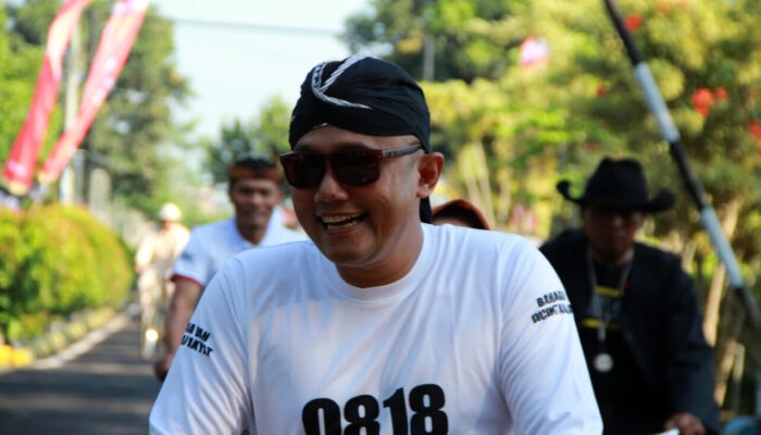 Dandim 0818 mengikuti gowes Festival Malang Rasa Klasik