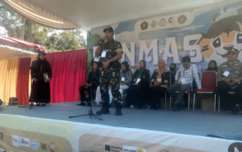 Penmas Fikes UB: Danramil Pagelaran memberikan pengarahan kepada mahasiswa