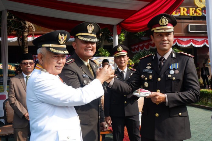 TNI-Polri di HUT Bhayangkara ke 78