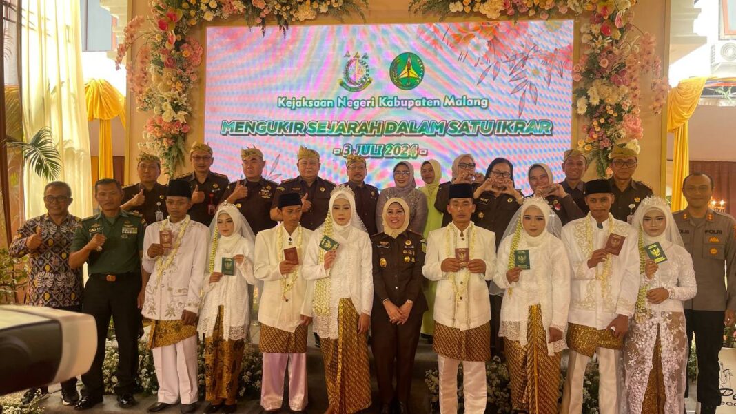 Forkopimda Malang hadiri Isbat Nikah dan Nikah di Kantor Kejari Malang