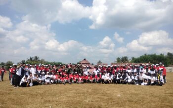 Latihan LBB SMAN 4 Kota Malang oleh Personel Koramil 0818-32/Wonosari
