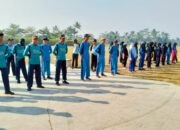 Paskibraka Ngajum melaksanakan apel pagi pemeriksaan kesiapan pasukan