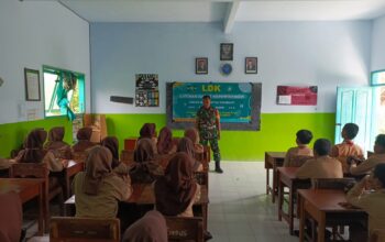 kegiatan Latihan Dasar Kepemimpinan (LDK) Organisasi Siswa Intra Madrasah (OSIM) di Mts NU Futuhiyah Donomulyo