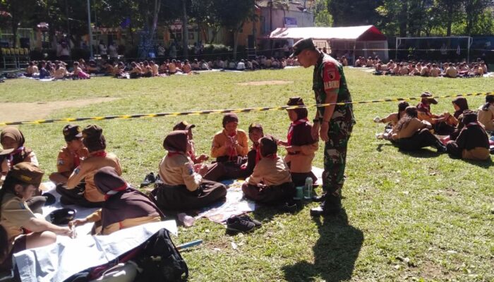 SDN Tulungrejo 04 merayakan HUT Pramuka Ke-63 dan mengadakan Lomba Gelar Karya tingkat Penggalang dan Penegak dengan 450 peserta dari Kecamatan Bumiaji