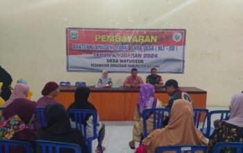 babinsa Serda Efendi pastikan BLT-DD lancar