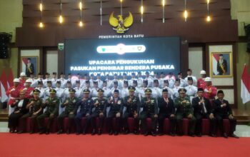 Pengukuhan Paskibraka Kota Batu