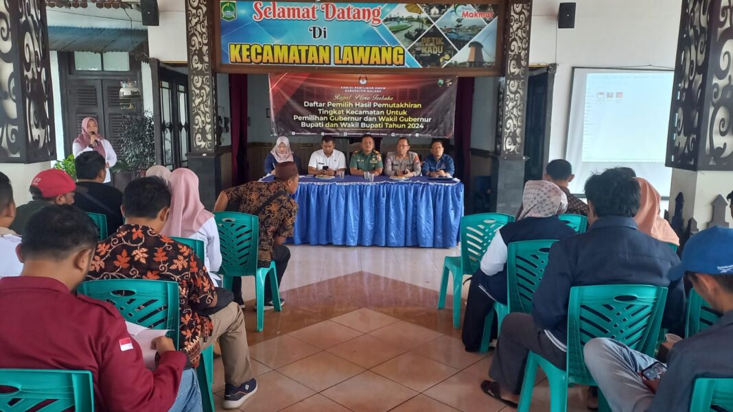 Rapat Pleno tingkat Kecamatan