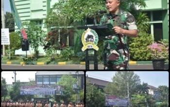 Kodim 0818/Malang-Batu Gelar Lomba PBB SLTP dan SLTA dalam Rangka HUT TNI Ke-79