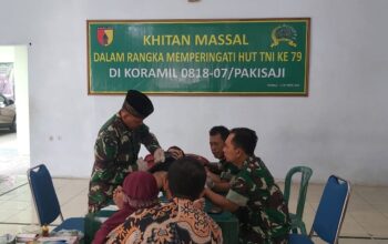 Khitan Gratis Koramil 0818/07 Pakisaji