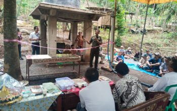 Sumur Bor di Dusun Paras, Desa Mulyoarjo