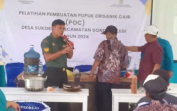 Pelatihan Pembuatan Pupuk Organik Cair