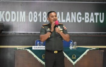 Kodim 0818/Malang-Batu Gelar Technical meeting Lomba Drum Band Perebutkan Piala Bergilir Dandim 0818 TA 2024