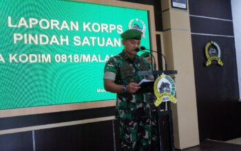 Pindah Satuan Kodim 0818