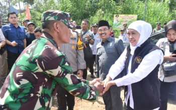 Kasdim 0818 Hadiri Peresmian SPAM oleh Ibu Gubernur Jatim di Singosari Malang