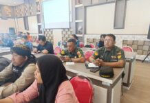 Kodim 0818/Malang-Batu, Bersama Pemda Kab. Malang dan relawan dalam RAKOR penyusunan RPKB Kab. Malang Rakor RPKB bersama Kodim 0818