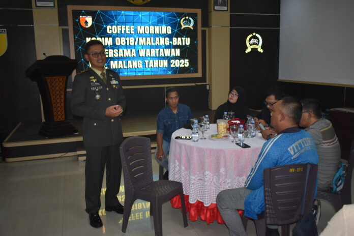 coffee morning Dandim 0818