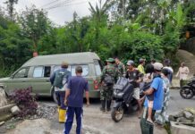 Tim Kesehatan Polkes 05.09.02 Lumajang Evakuasi Cepat Warga yang Terjatuh ke Parit di Supit Urang Respon Cepat Tim Polkes