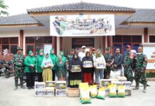 Danrem 083/BDJ Gelar Bakti Sosial di Lokasi Pengungsian Semeru, Pastikan Penanganan Bencana Berjalan Optimal. Erupsi Semeru